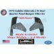 NEW 1973 Cadillac Eldorado 2 Pc Rear Quarter Panel Bumper Filler Set